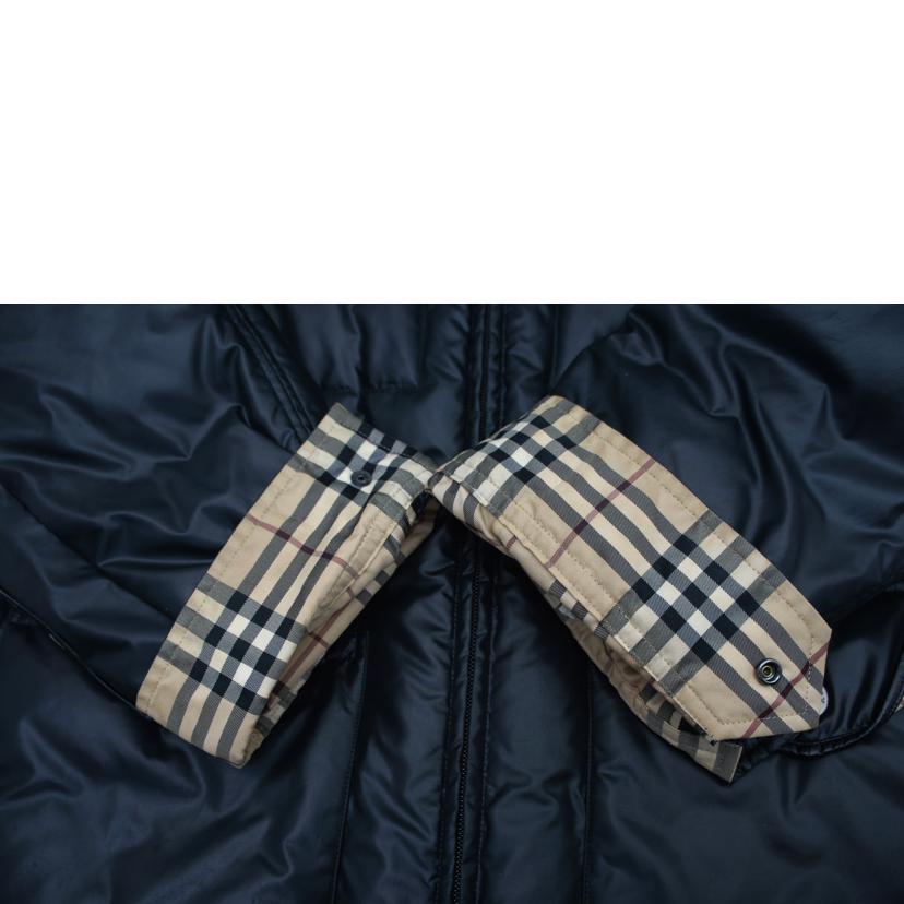 BURBERRY（バーバリー） バーバリー/ダウンジャケット 黒 内部チェック