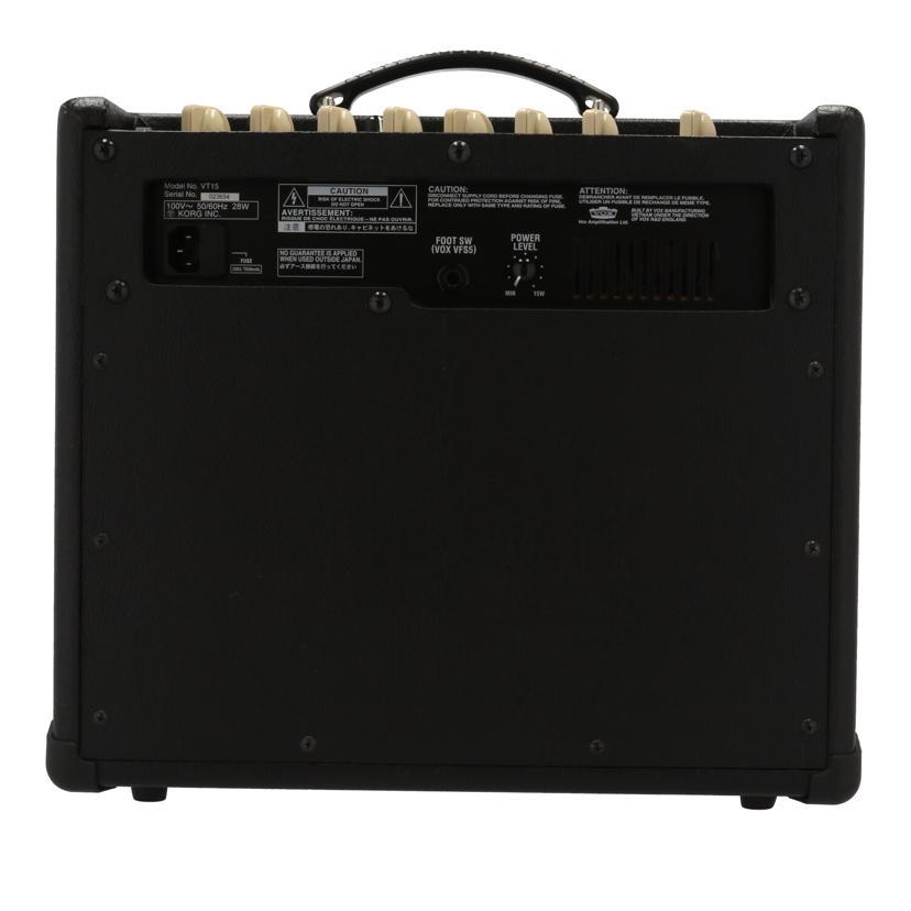 VOX ボックス/ギターアンプ/VT15/Bランク/70【中古】 : ワンダー