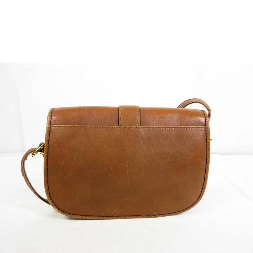 CELINE セリーヌ/ヴィンテージ レザー斜め掛けポシェット/DM9*/ブランドバック/Bランク/70【中古】 CELINEセリーヌ/ヴィンテージレザー斜メ掛ケポシェット/DM9*/Bランク