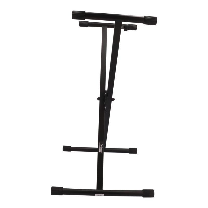 ONE STAGE STANDS 2段式 キーボードスタンド ブラック KIKUTANI KS-29WA BLK 組み立て式スチール製XX 型キーボードスタンド