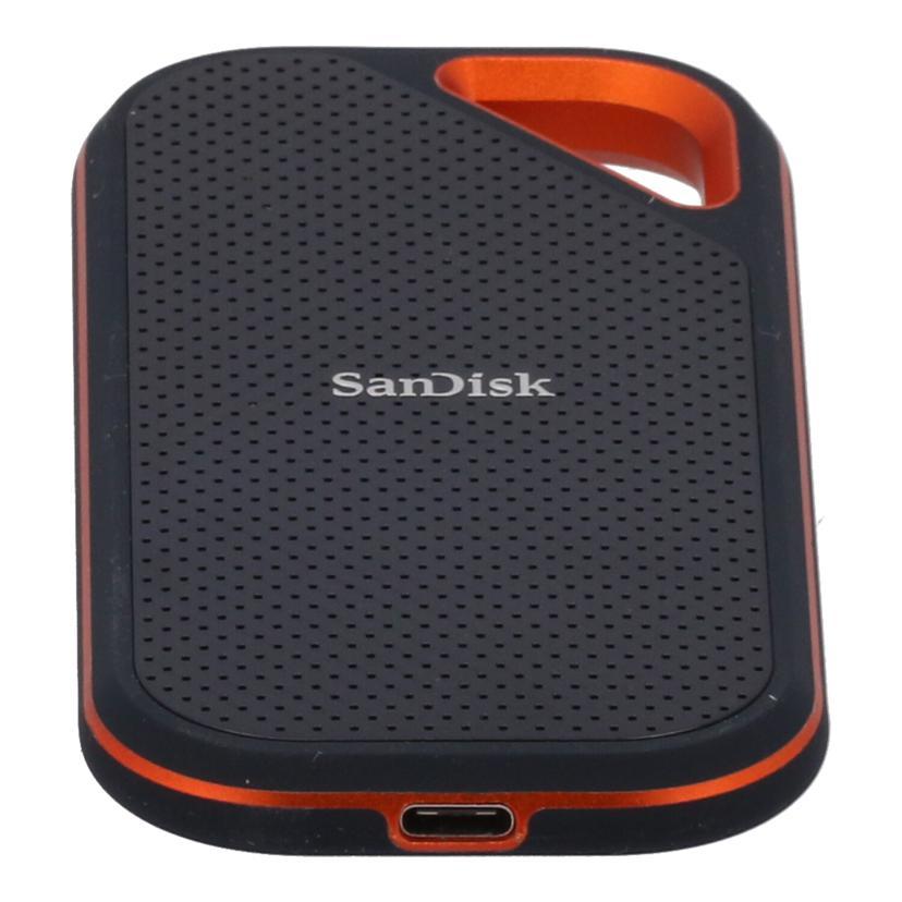 SanDisk サンディスク/ポータブルSSD/エクストリームプロ/SDSSDE80-1T00/2012C3400036/パソコン関連/Bランク/70【中古】 SanDiskサンディスク/ポータブルSSD/エクストリームプロ/SDSSDE80-1T00