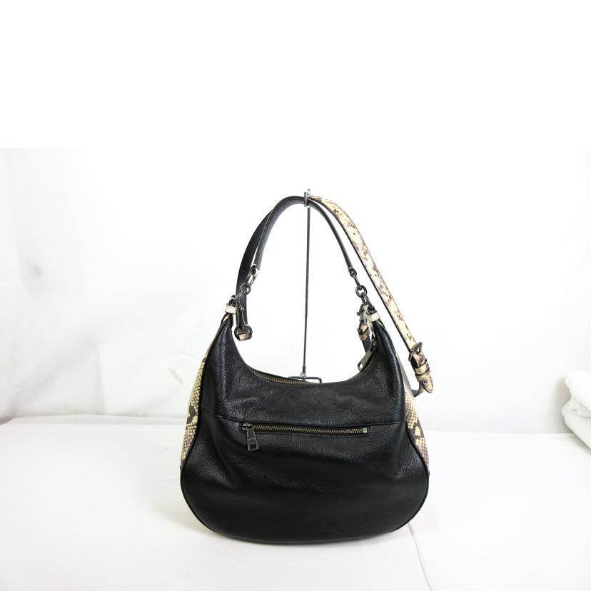 バッグ coach python hand bag 2way shoulder COACH パイソン 2wayショルダーバッグ