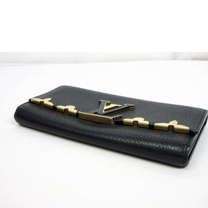LOUIS VUITTON ルイヴィトン/ポルトフォイユ・カプシーヌ/トリヨン/ノワール/M64551/MI2***/ルイ・ヴィトン/ABランク/70【中古】 LOUIS VUITTON ルイヴィトン/ポルトフォイユ・カプシーヌ/トリヨン
