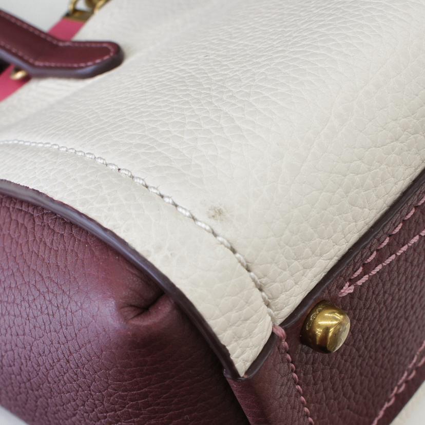 COACH（コーチ） コーチ/バイカラー ハンドバッグ/B2080-622/Aランク
