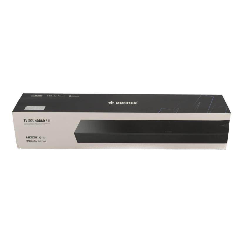 DONNER ドナーオーディオ/サウンドバー/TV SOUNDBAR 3.0/Sランク/70【中古】 DONNER ドナーオーディオ/サウンドバー/TV SOUNDBAR 3.0/Sランク/70