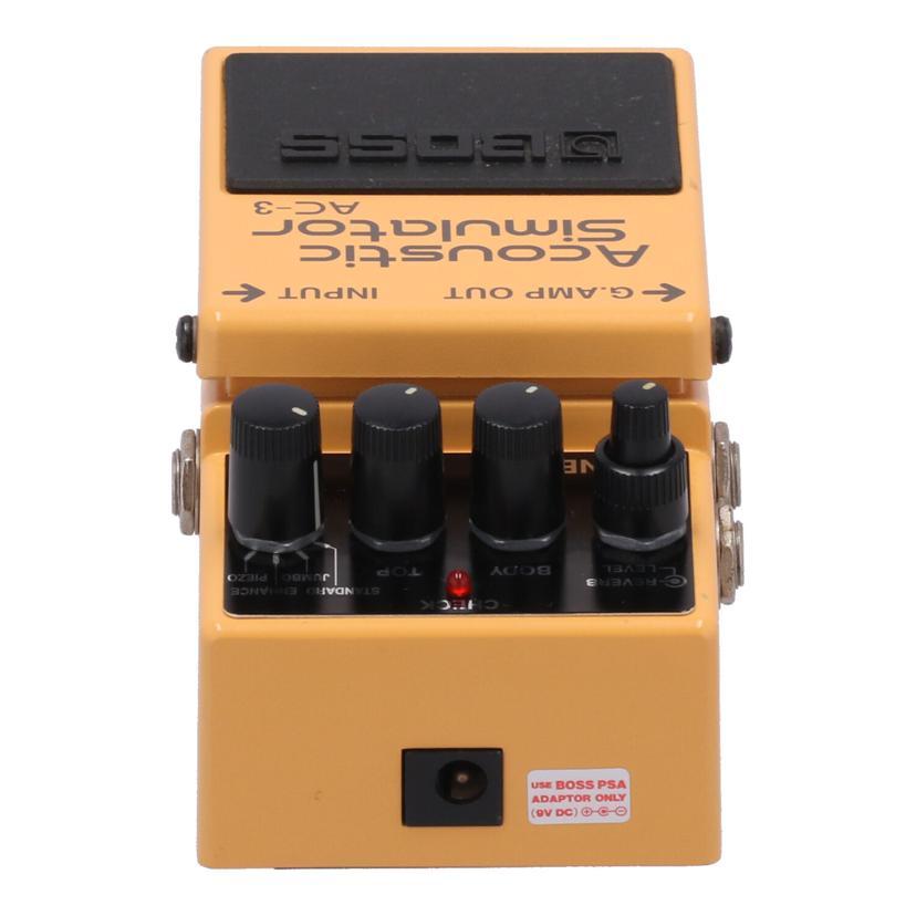 BOSS ボス/エフェクター/アコースティックシミュレーター/AC-3/BX16180/Bランク/70【中古】 BOSS（ボス） ボス/エフェクター/アコースティックシミュレーター/AC-3