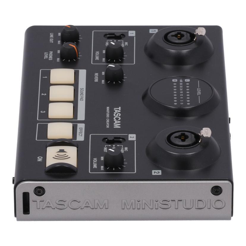 TASCAM タスカム/オーディオインターフェース/MiNiSTUDIO CREATOR/US