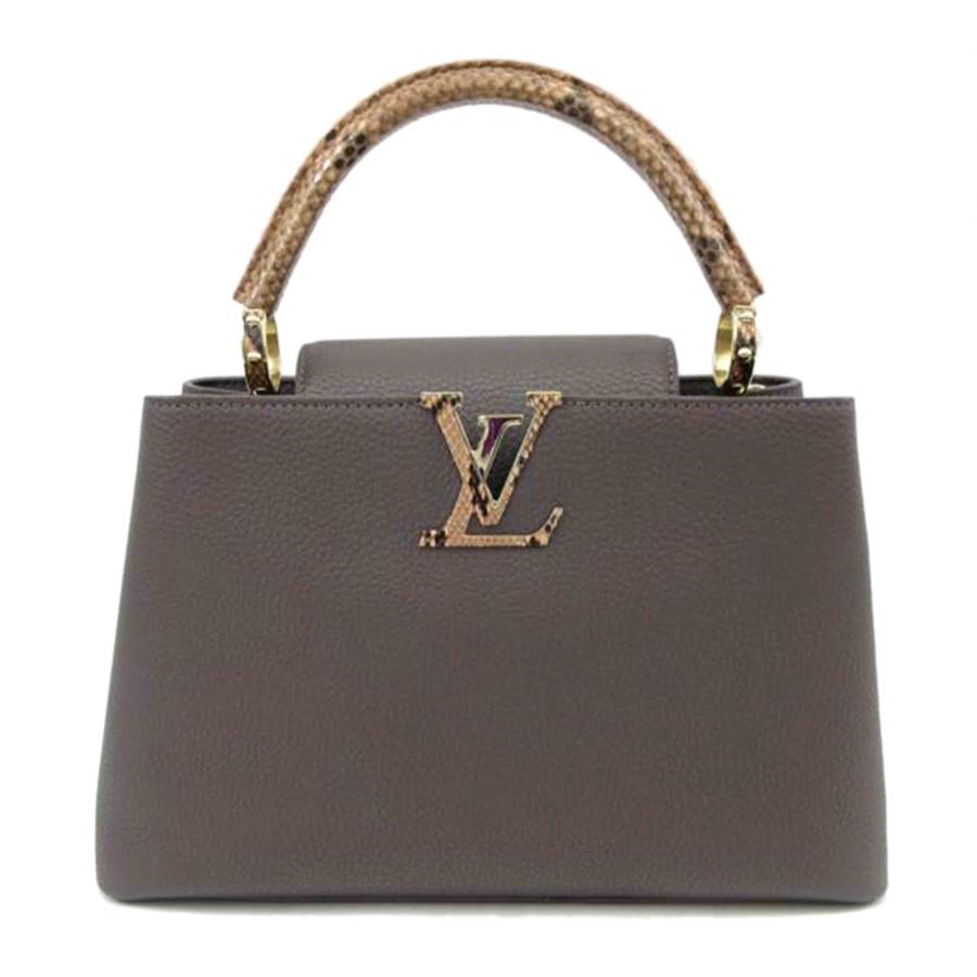 LOUIS VUITTON ルイヴィトン/カプシーヌMM/クロコ×パイソン/N93659/RFI  