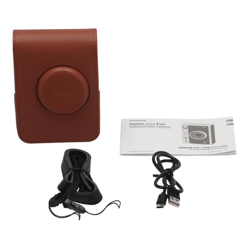 FUJIFILM フジフィルム/ハイブリッドインスタントカメラ/チェキ/instax mini Evo FI038/4U202972/Aランク/06【中古】 FUJIFILM（フジフイルム） フジフィルム/ハイブリッドインスタント
