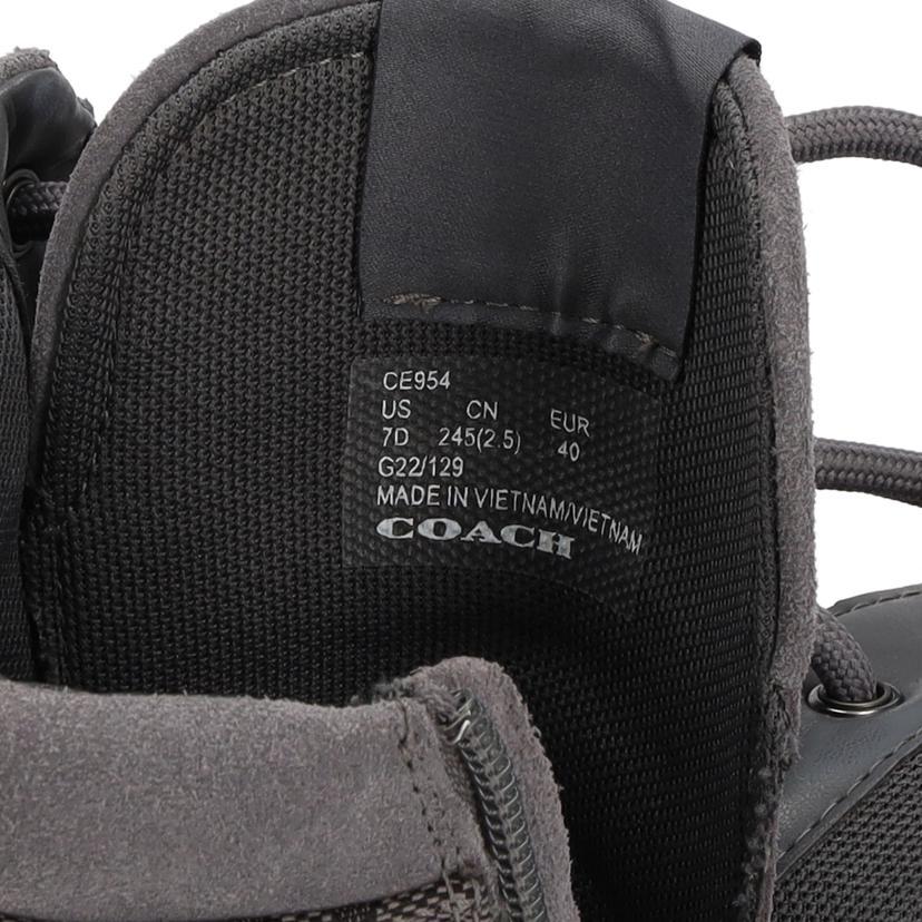COACH（コーチ） シグネチャージャガードブーツ US7D EUR40/CE954/B