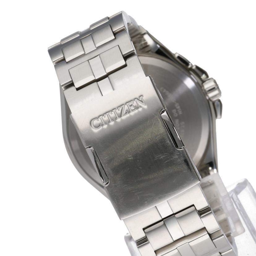 CITIZEN シチズン/電波ソーラー腕時計/デイト白文字盤/H145-S116643/931******/Bランク/37【中古】 CITIZEN（シチズン） シチズン/電波ソーラー腕時計/デイト白文字盤