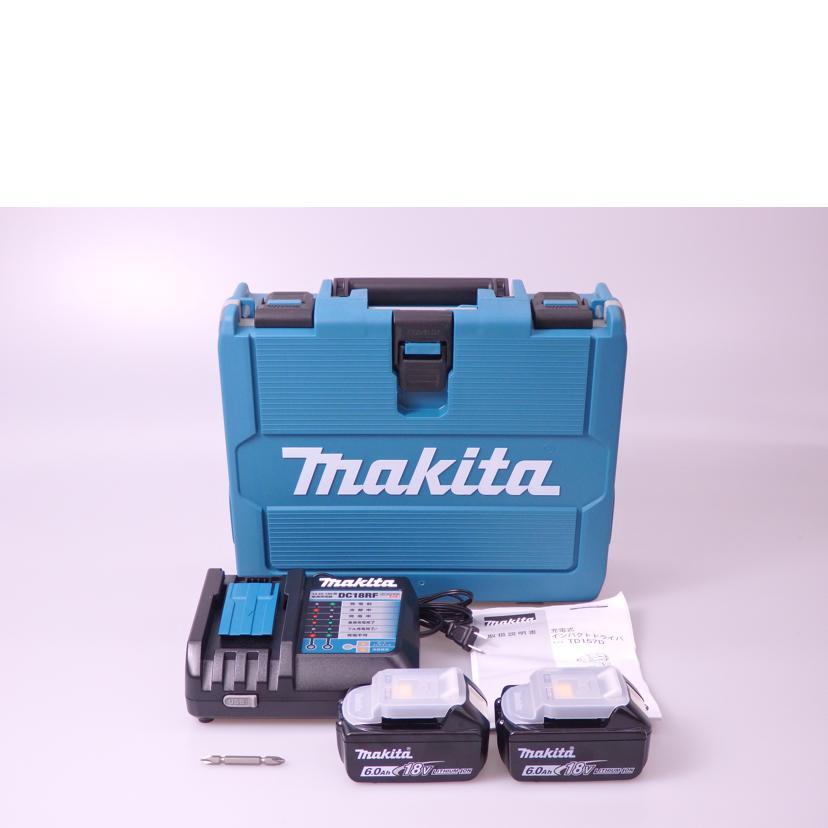 br>makita マキタ/充電式インパクトドライバ/TD157D/0441974Y/ABランク