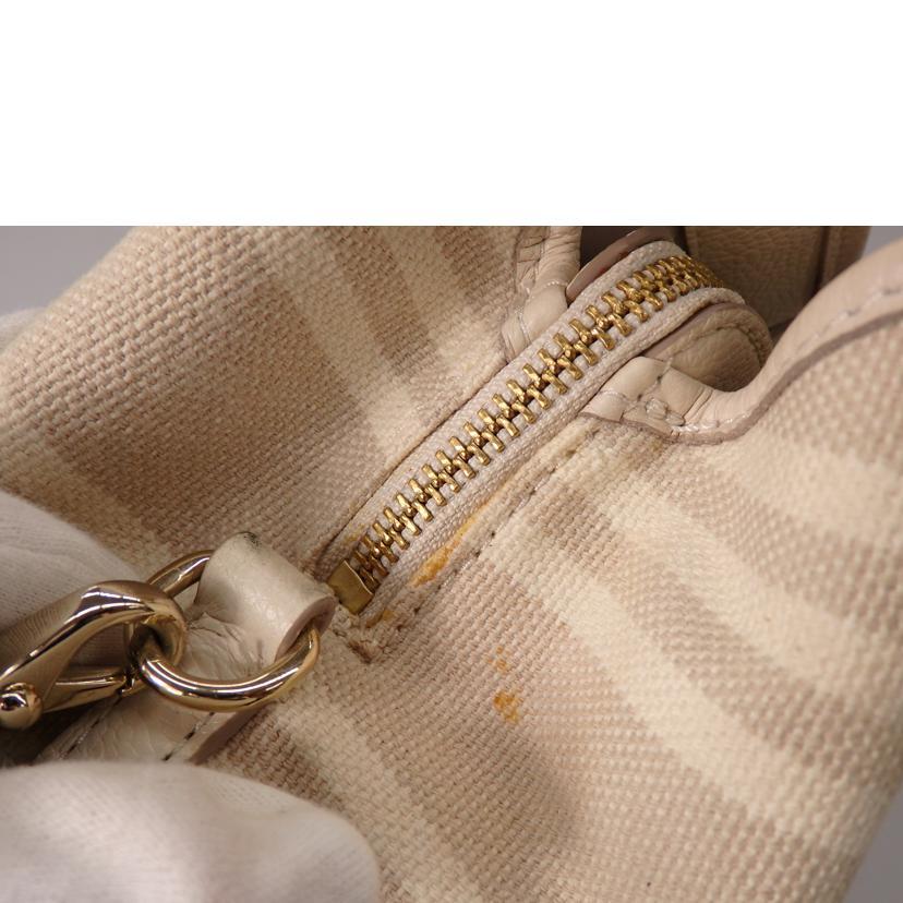 katespade ケイトスペード/ストライプ 2WAYショルダーハンドバッグ  