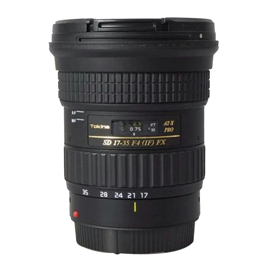 TOKINA トキナ/広角ズームレンズ/AT-X 17-35 F4 PRO FX/8811124/B