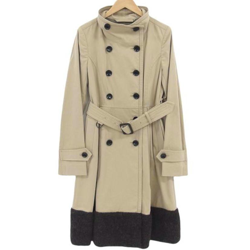 BURBERRY BLACK LABEL バーバリー ブラックレーベル/羊毛トレンチ 
