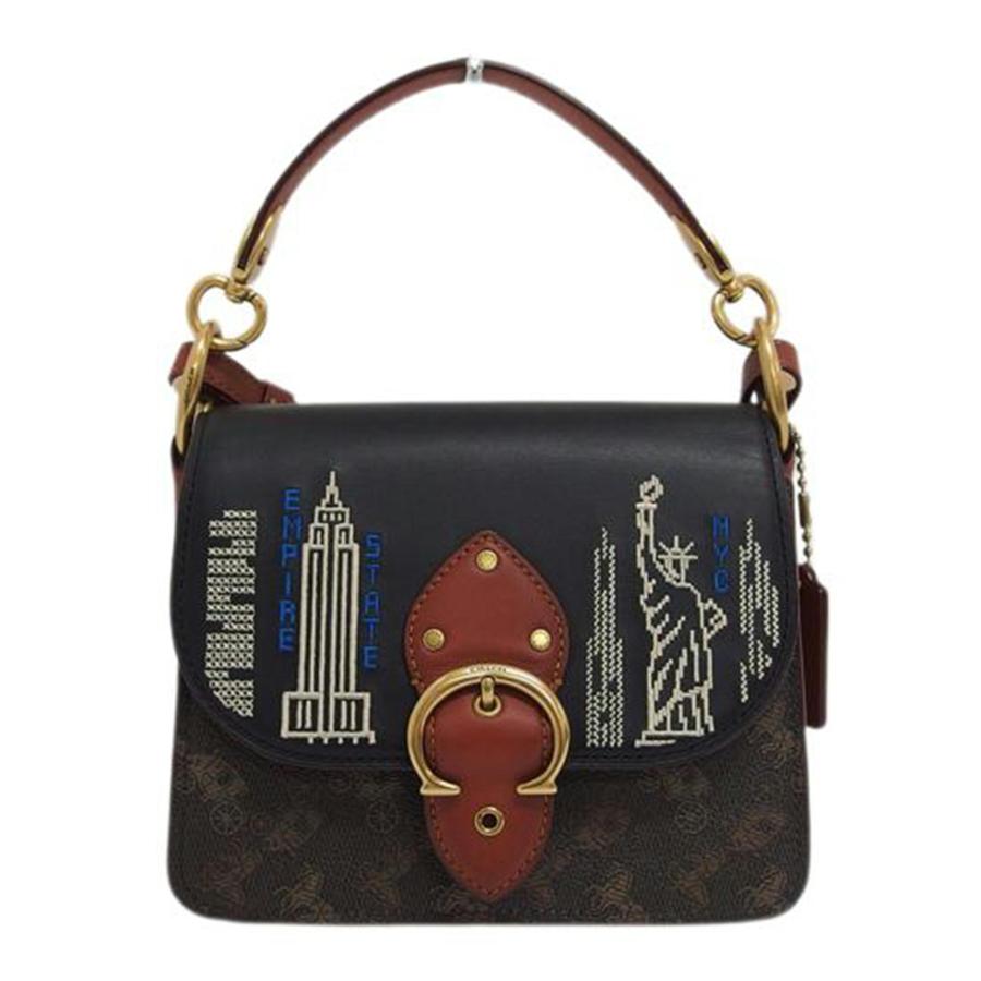 ✨美品✨コーチ　ビート　ショルダーバッグ 3way チェーン　レザー　ブラック コーチビート3WAYショルダーバッグ