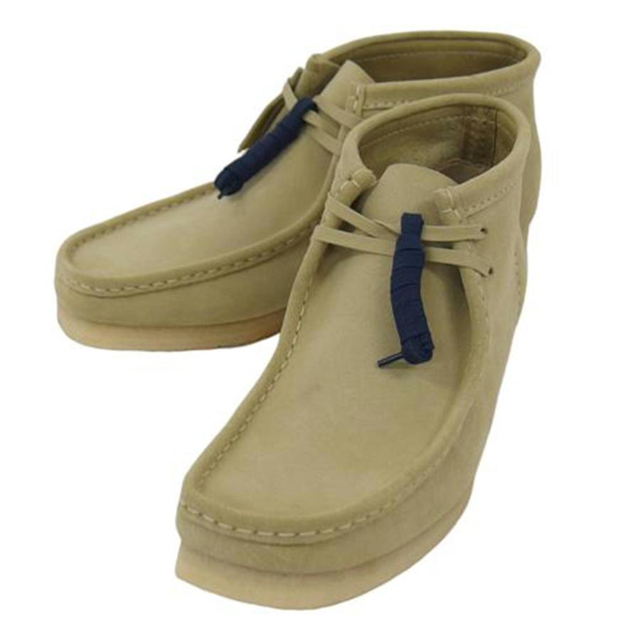Clarks クラークス スエード/ワラビーミドルシューズ/ベージュ