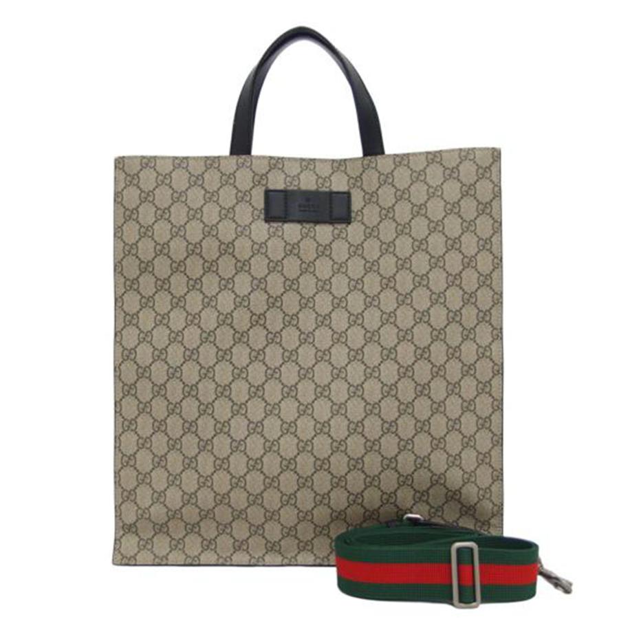 GUCCI（グッチ） ショルダーバッグ ベージュ ブラック/GG