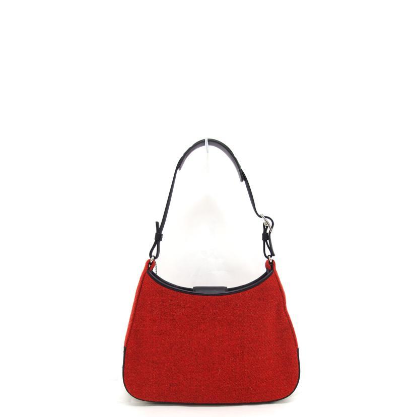 br>COACH コーチ ハンドバッグ レザー/ツイード/ワンショルダーバッグ
