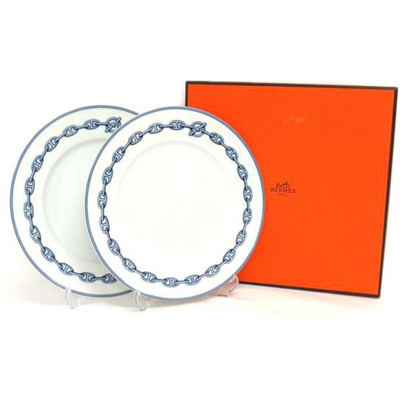 HERMES エルメス シェーヌ・ダンクル ディナープレート HERMES（エルメス） <br>HERMES ディナープレート/シェーヌダンクル