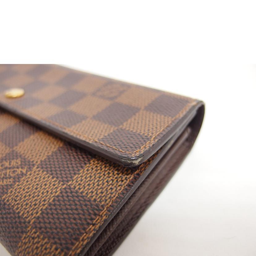 br>LOUIS VUITTON ルイヴィトン/ポルトフォイユ・サラ/旧型/ダミエ