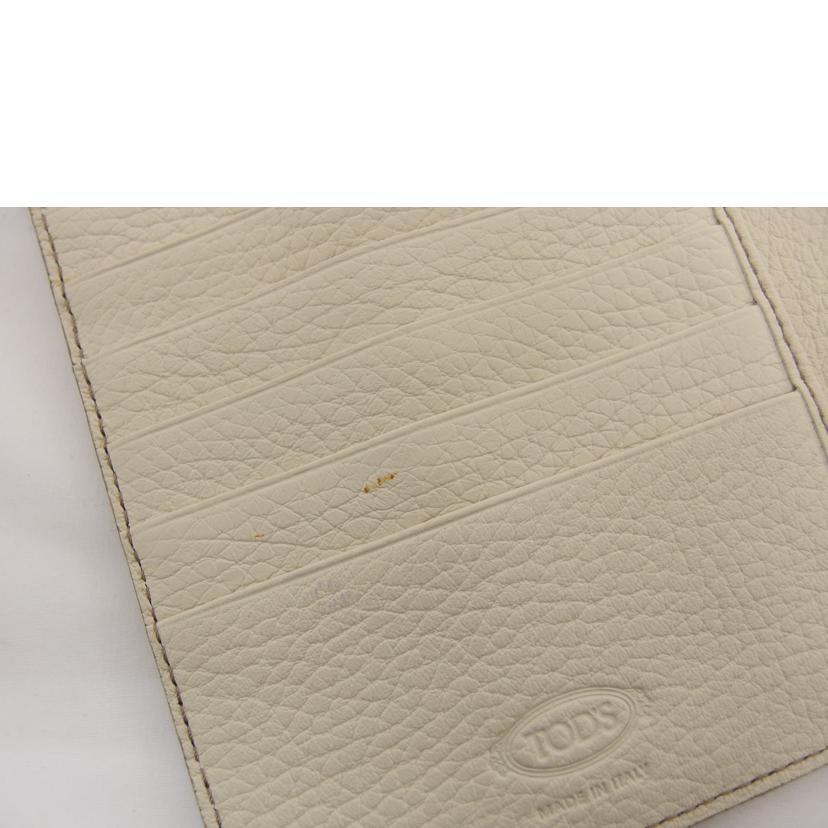 TOD'S トッズ/ハラコレザー/三つ折り財布/ブランドバック/Bランク/04【中古】 TOD'S（トッズ） トッズ/ハラコレザー/三つ折り財布/ブランドバック/B