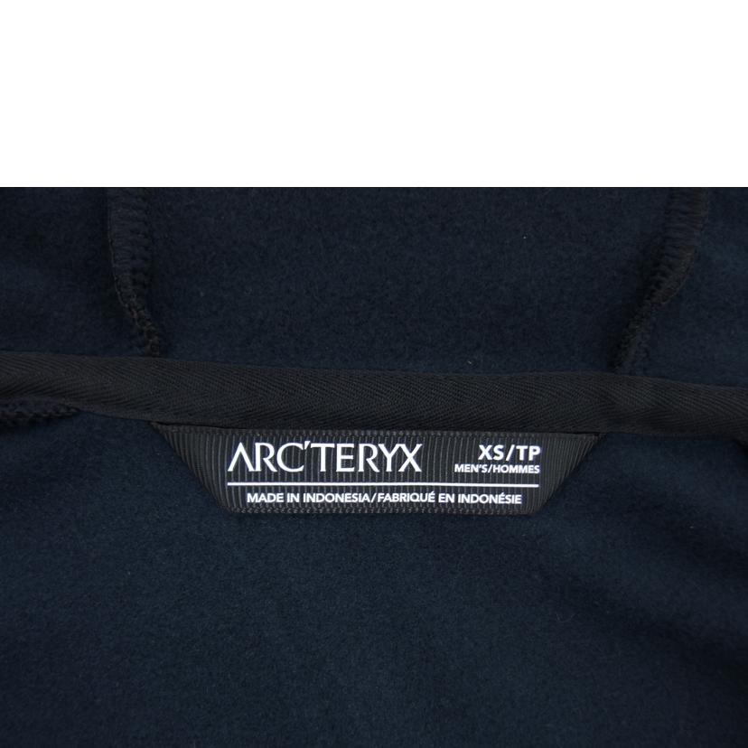 ARC'TERYX アークテリクス/フーディジャケット/ブラック/29666/XS/メンズアウター/Aランク/04【中古】 ARC'TERYX（アークテリクス） アークテリクス/フーディジャケット