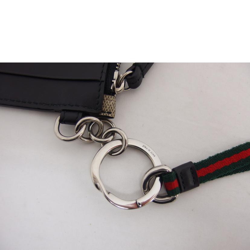 GUCCI（グッチ） グッチ/キングスネーク/GGスプリームIDカードホルダー