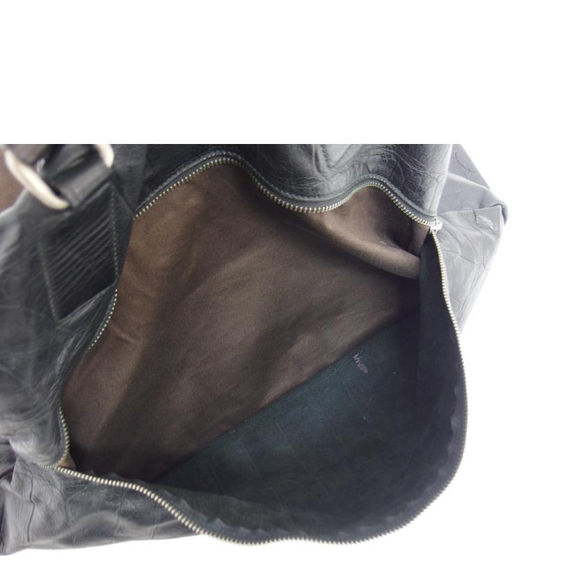 Daniel＆Bob ダニエル＆ボブ/ビームスF別注/型押しレザーボストン  