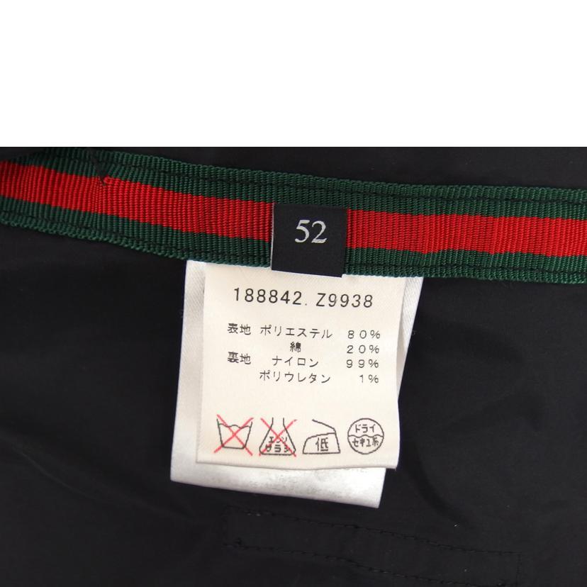GUCCI黒 ナイロン トレンチコート イタリア製　美品 GUCCI グッチ/ナイロントレンチコート/ブラック/旧タグ/188842/B