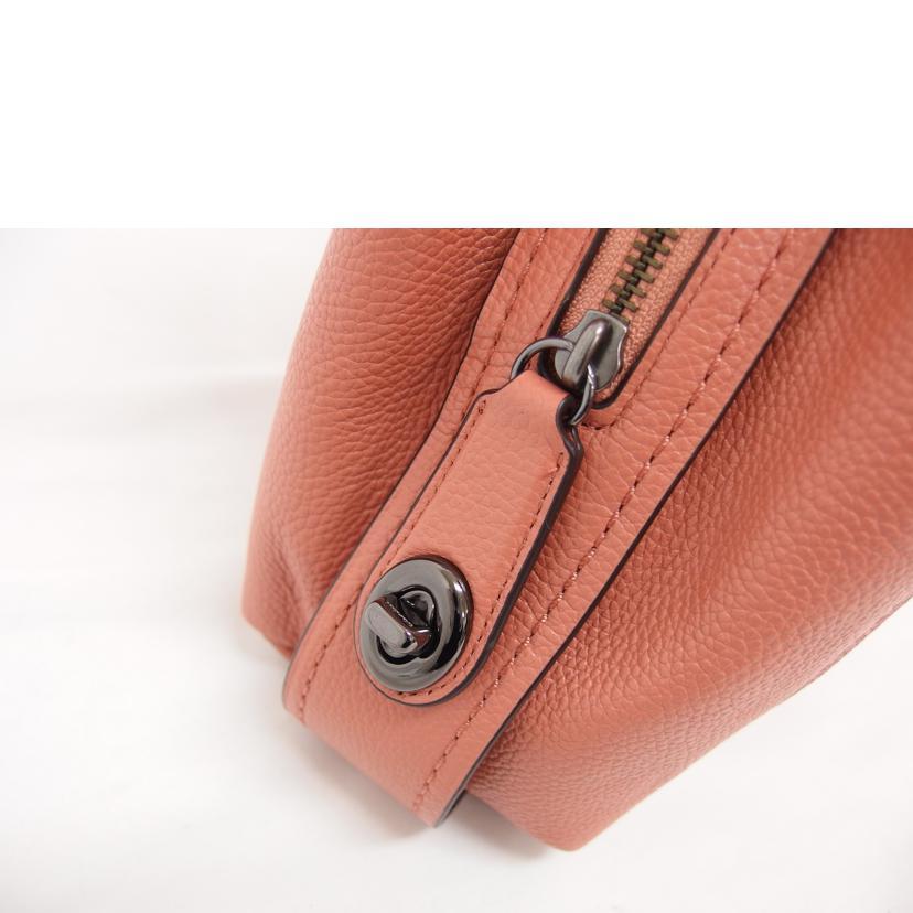 COACH コーチ/イーディー31ポルッシュド/ショルダーバッグ/ピンク系/57125/K17**/Aランク/04【中古】 COACH（コーチ） コーチ/イーディー31ポルッシュド/ショルダーバッグ