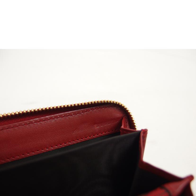 GUCCI グッチ/マイクログッチシマ/レザーラウンドファスナー長