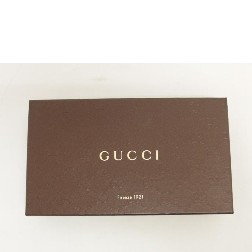 GUCCI（グッチ） グッチ/マイクログッチシマ/レザーラウンドファスナー