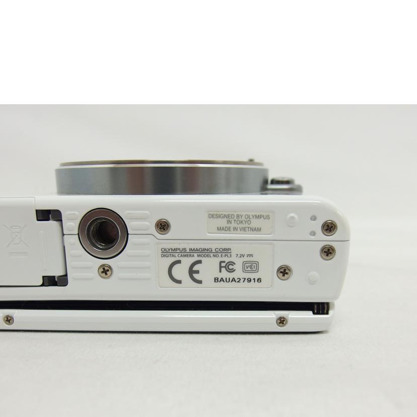 OLYMPUS オリンパス/ミラーレス一眼/PEN Lite/E-PL3/BAUA27916/Bランク/04【中古】 OLYMPUS オリンパス/ミラーレス一眼/PEN Lite/E-PL3/BAUA27916/B