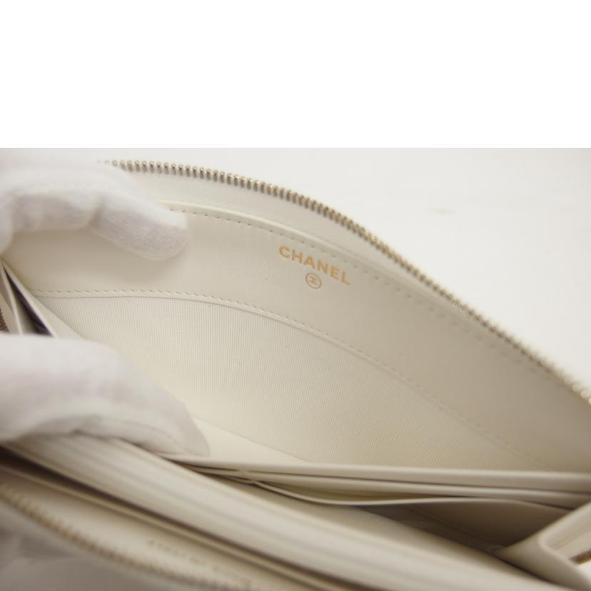 CHANEL シャネル/マトラッセクラシック/ロングジップウォレット