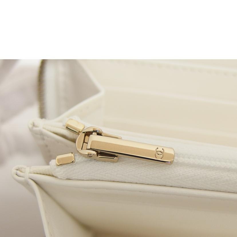 CHANEL シャネル/マトラッセクラシック/ロングジップウォレット