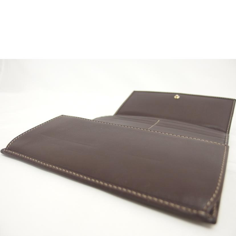 GUCCI グッチ/GGキャンバス/三つ折り長財布/ベージュ×ブラウン/181595 