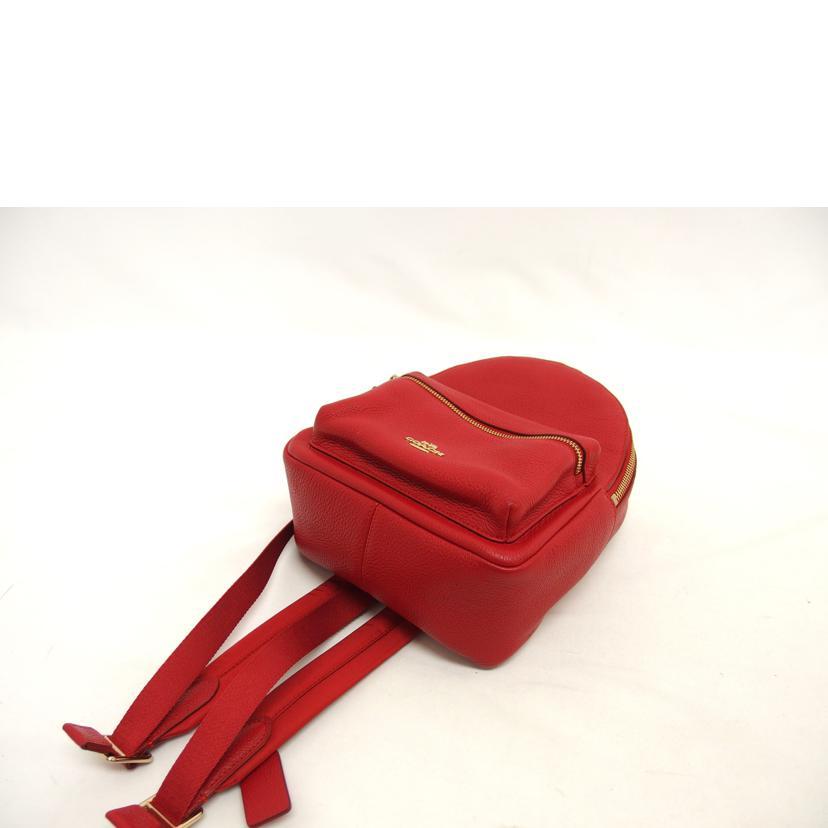 COACH コーチ/ミニチャーリー/バックパック/レッド/F38263/F17**/A  