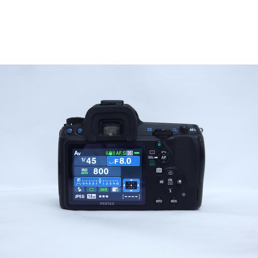 PENTAX ペンタックス/デジタル一眼レフカメラ/レンズキット/K-7/3395342.5604407/ABランク/04【中古】 PENTAX ペンタックス/デジタル一眼レフカメラ/レンズキット/K-7