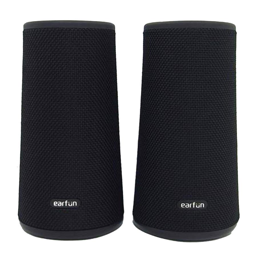 2台 earfun SP200 ブラックBluetooth ポータブルスピーカー EarFun（イヤーファン） earfun/Bluetoothペアスピーカー/SP200/B
