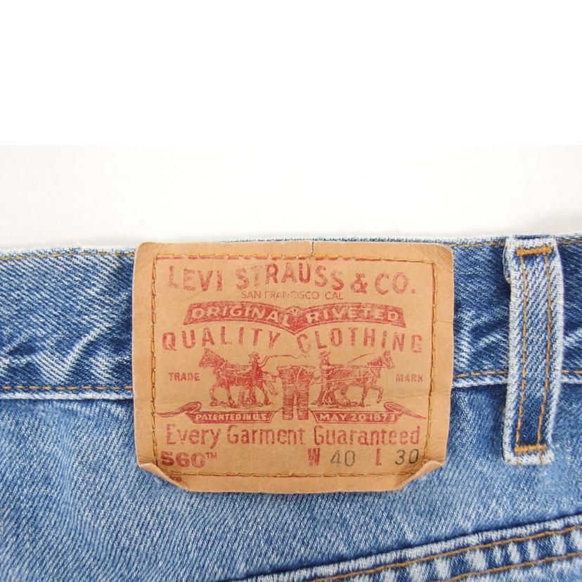 Levi's リーバイス/560/LOOSEFIT TAPERED LEG/560/Bランク/22【中古】 Levi's（リーバイス） リーバイス/560/LOOSEFIT TAPERED LEG/560/B