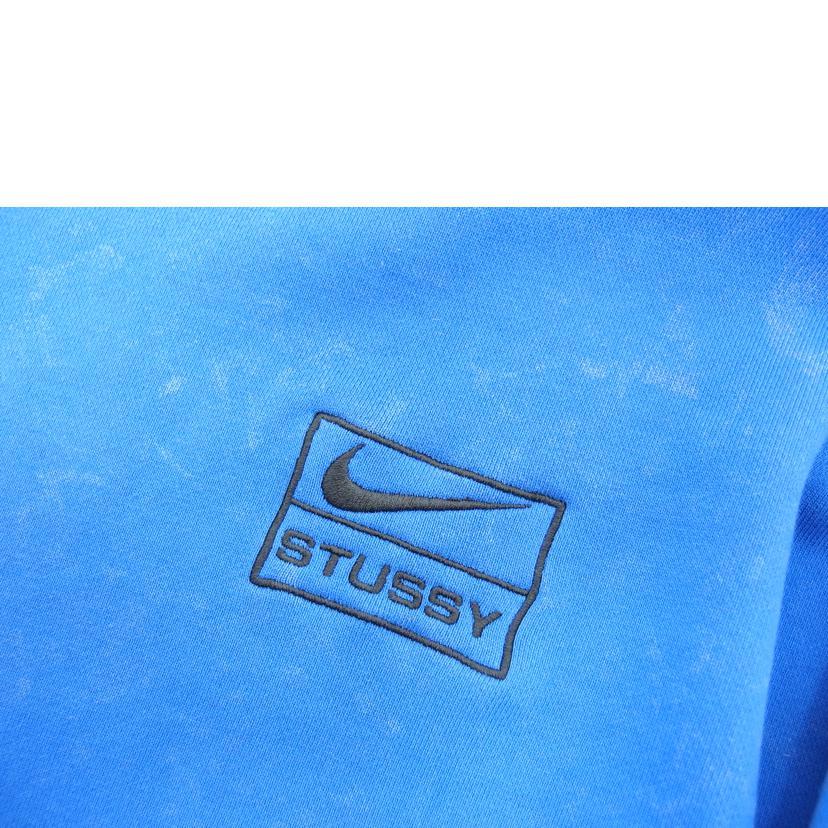 NIKE × STUSSY ナイキ × ステューシー/アシッドウォッシュフリース スウェット/DR4024-480/Bランク/22【中古】 STUSSY（ステューシー） NIKE × ナイキ × ステューシー/アシッド