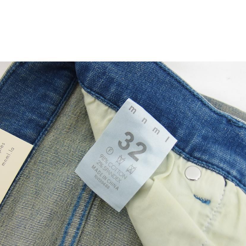 mnml（ミニマル） ミニマル/STRETCH DENIM PANTS /ストレッチデニム 