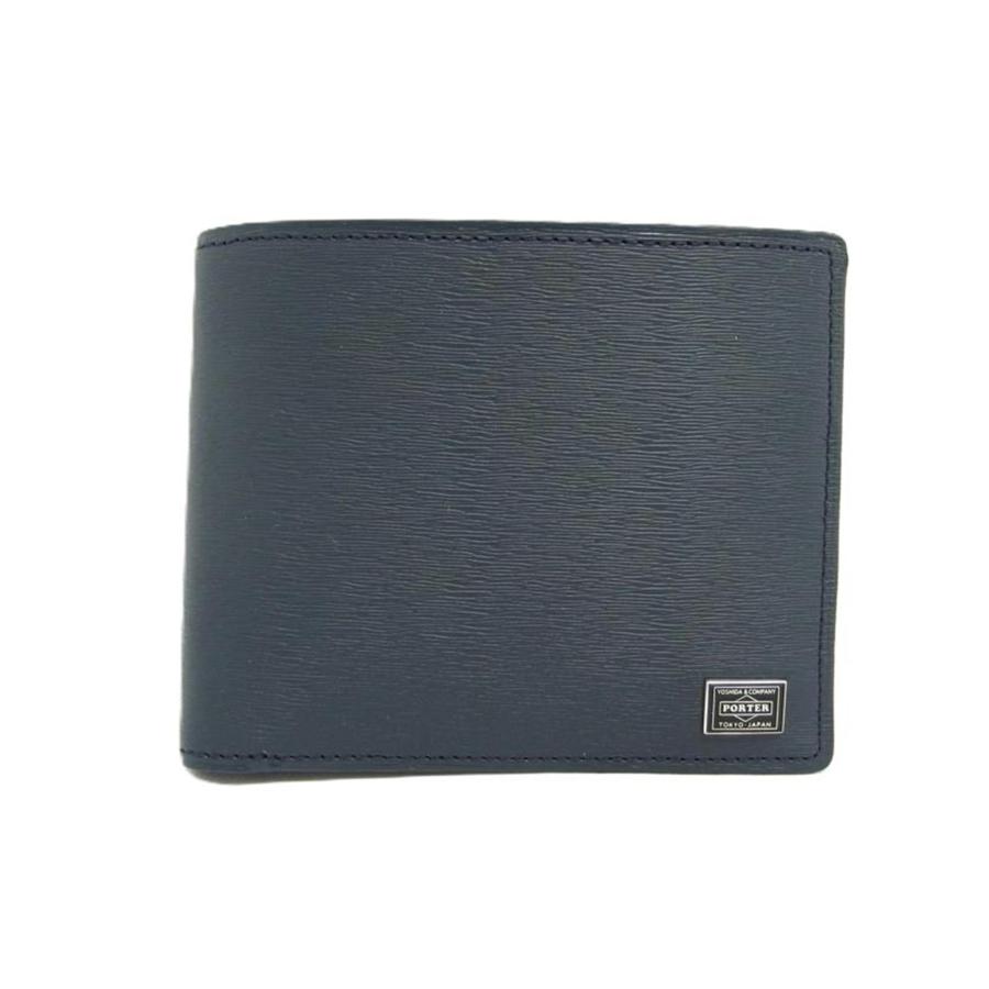 PORTER ポーター/二つ折りコンパクト財布/ネイビー/052-02211/Aランク