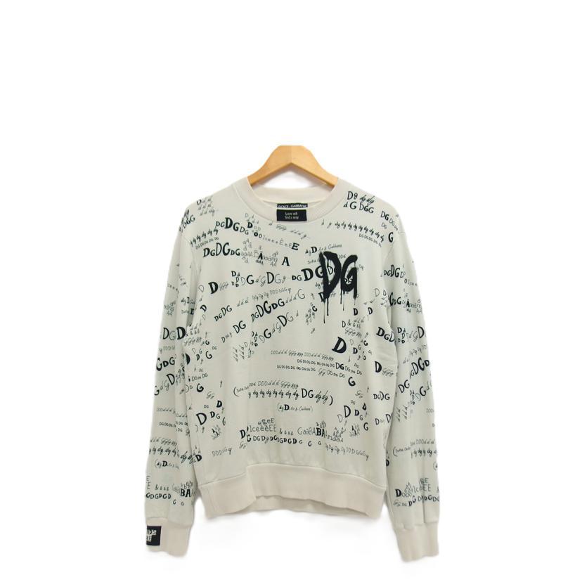 DOLCE＆GABBANA ドルチェ＆ガッバーナ/総柄トレーナー/スウェット/G9TF9T/Bランク/04【中古】 DOLCE&GABBANA（ドルチェ & ガッバーナ） ドルチェ＆ガッバーナ/総柄