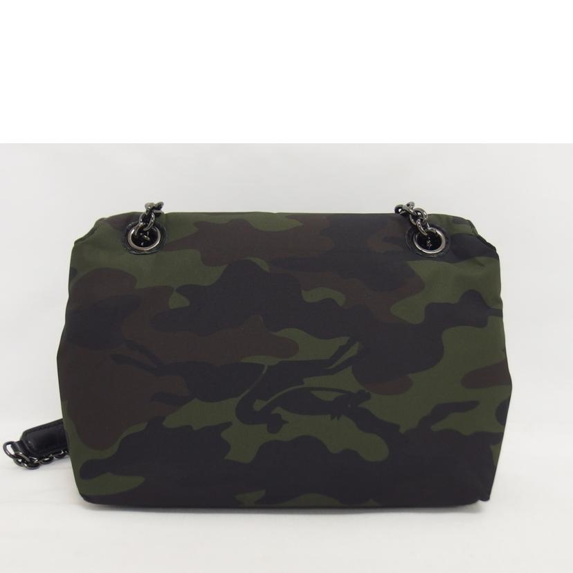 LONGCHAMP ロンシャン/チェーンショルダーバッグ/迷彩/カモフラ/ABランク/04【中古】 LONGCHAMP（ロンシャン） ロンシャン/チェーンショルダーバッグ/迷彩