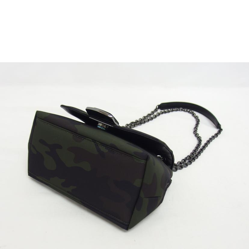 LONGCHAMP ロンシャン/チェーンショルダーバッグ/迷彩/カモフラ/ABランク/04【中古】 LONGCHAMP（ロンシャン） ロンシャン/チェーンショルダーバッグ/迷彩