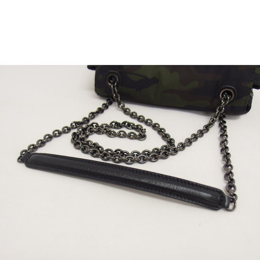 LONGCHAMP ロンシャン/チェーンショルダーバッグ/迷彩/カモフラ/ABランク/04【中古】 LONGCHAMP（ロンシャン） ロンシャン/チェーンショルダーバッグ/迷彩