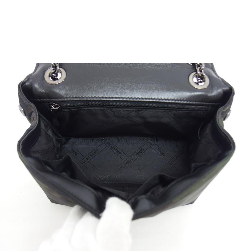 LONGCHAMP ロンシャン/チェーンショルダーバッグ/迷彩/カモフラ/ABランク/04【中古】 LONGCHAMP（ロンシャン） ロンシャン/チェーンショルダーバッグ/迷彩