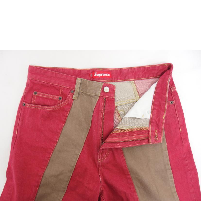 Supreme（シュプリーム） シュプリーム/Paneled Stripe Baggy Jean/A